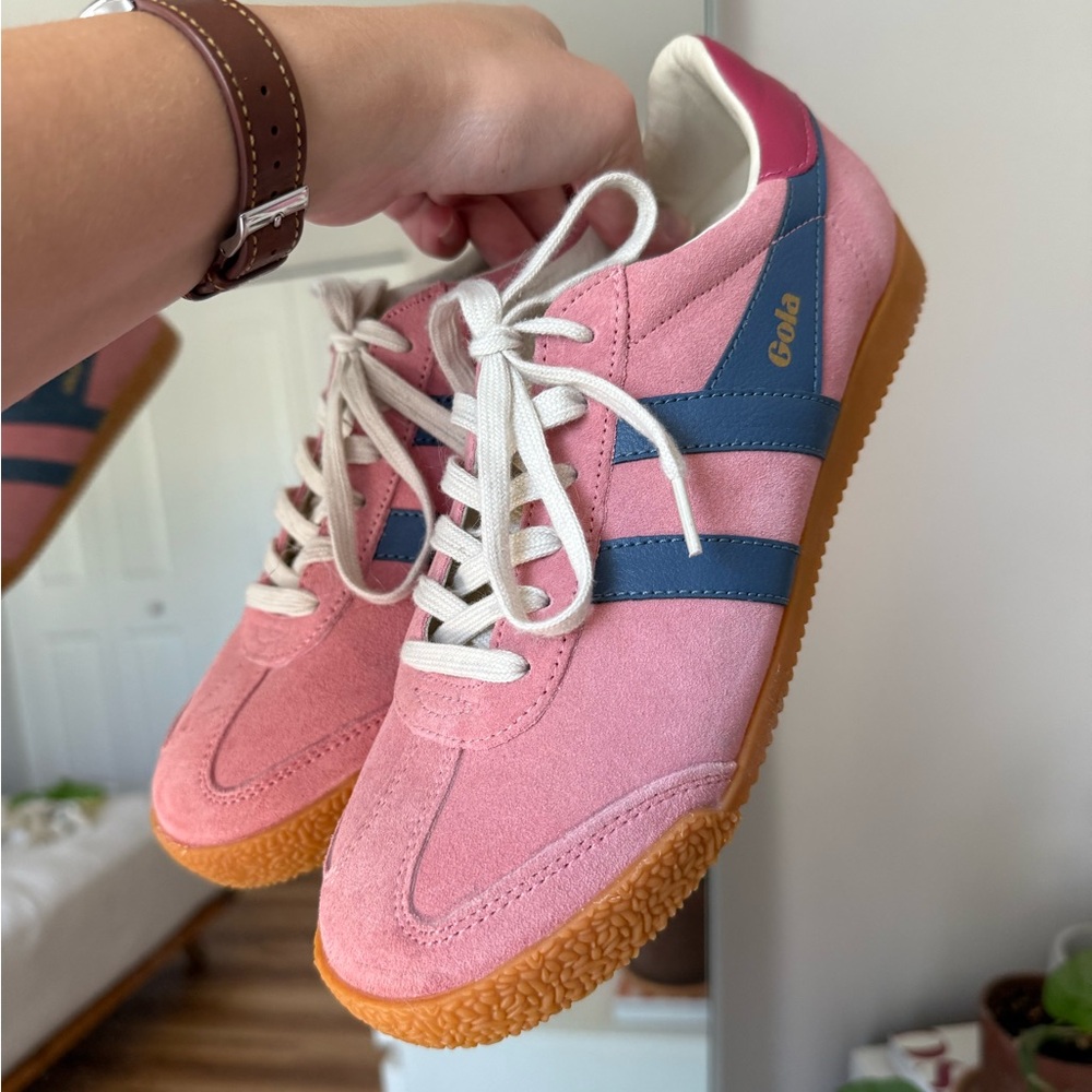 Gola Elan Suede Trainers